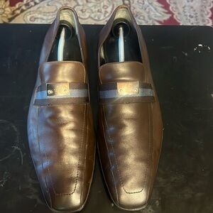 Brown Slip Gucci Shoes